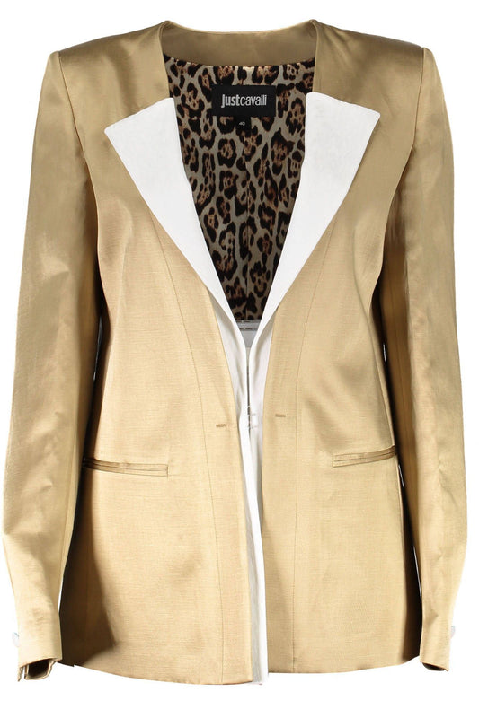 Gold Leinen Jacken & Mantel