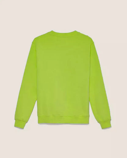 Grüner Baumwollpullover
