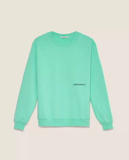 Hellblauer Baumwollpullover