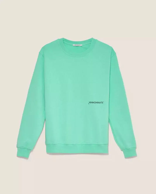 Hellblauer Baumwollpullover