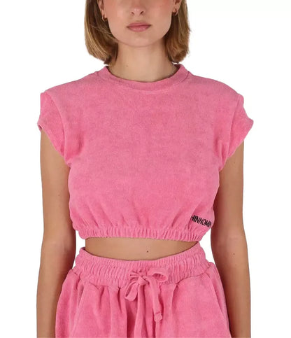 Rosa Baumwolle Tops & T-Shirt