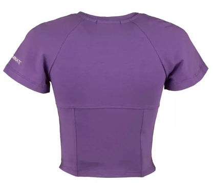 Lila Baumwolle Tops & T-Shirt