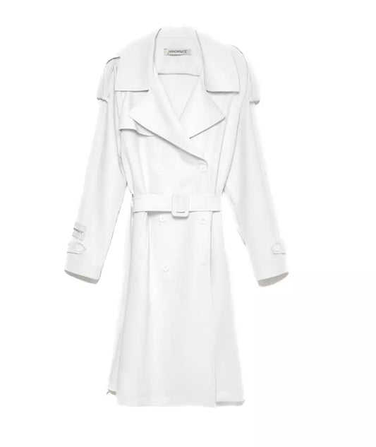 Weiße Polyester Jacken & Mantel