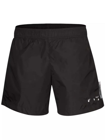 Schwarze Polyester-Badebekleidung