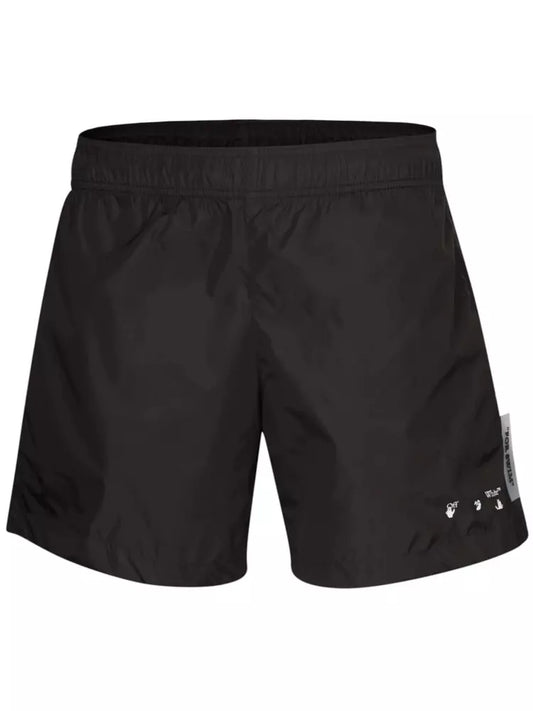 Schwarze Polyester-Badebekleidung