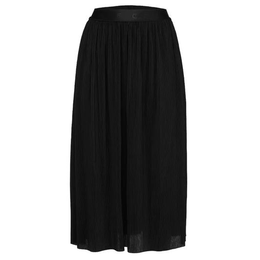 Schwarzer Polyester-Rock