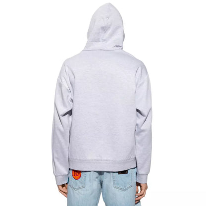 Grauer Baumwollpullover