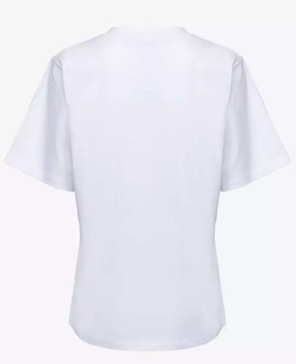 Weiße Baumwoll-Oberteile & T-Shirt