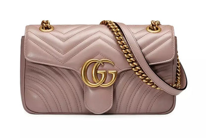 Beige Leder Crossbody Tasche