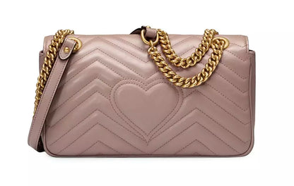 Beige Leder Crossbody Tasche