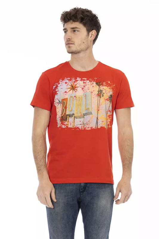 T-Shirt aus roter Baumwolle