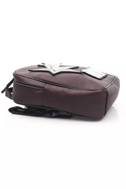 Roter Polyethylen-Rucksack