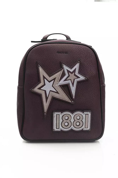 Roter Polyethylen-Rucksack