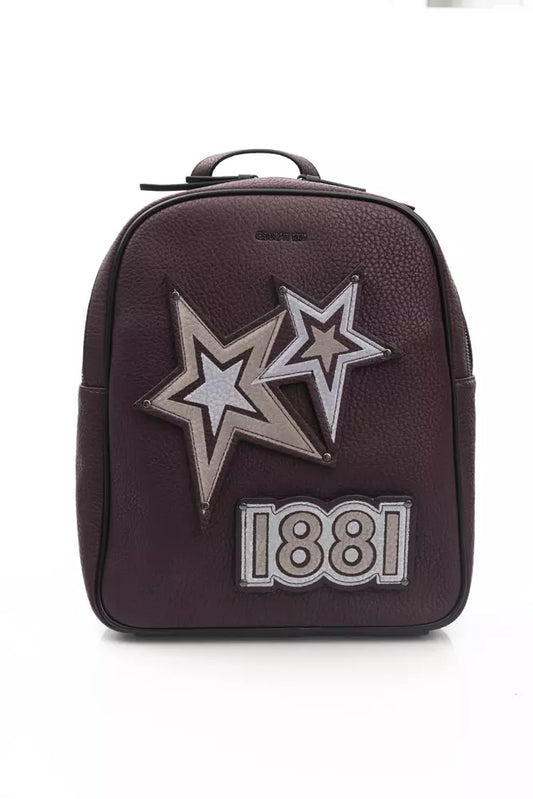 Roter Polyethylen-Rucksack