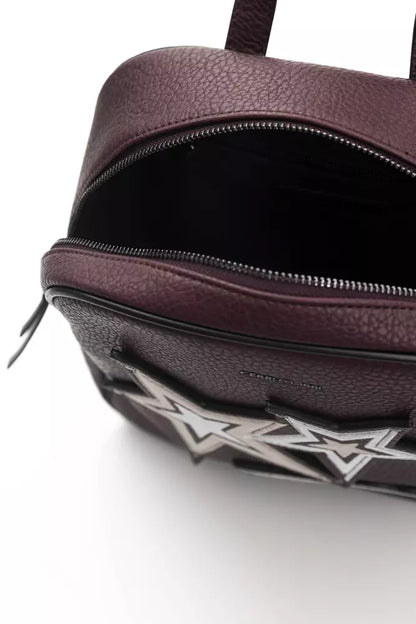 Roter Polyethylen-Rucksack