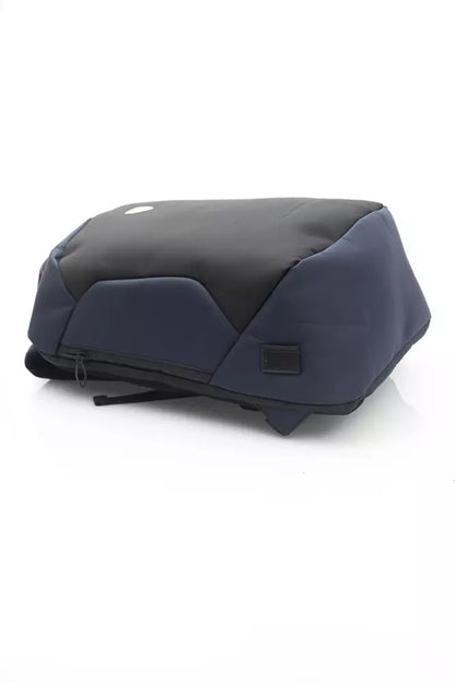 Blauer Nylon-Rucksack