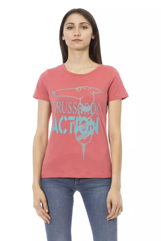 Rosa Baumwolle Tops &Amp; T-Shirt