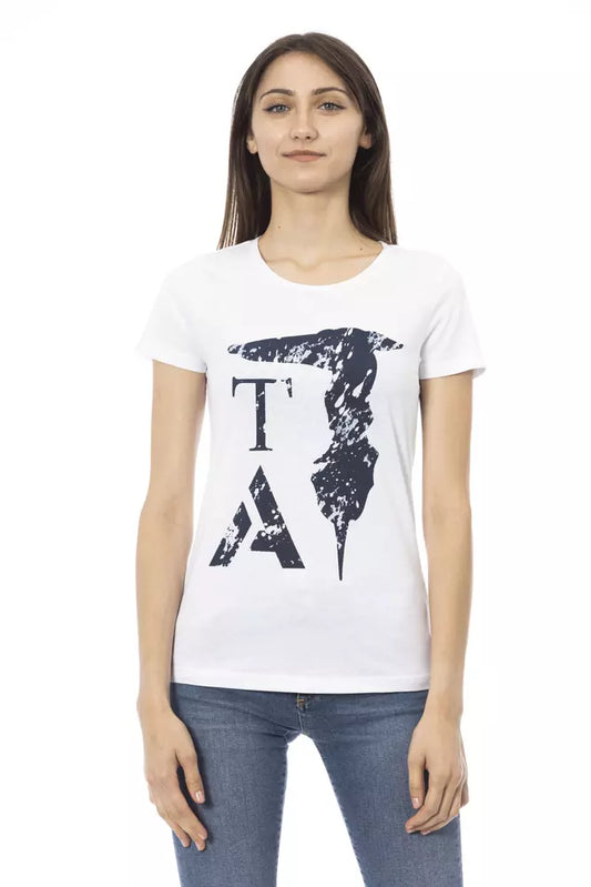 Weiße Baumwoll-Oberteile &Amp; T-Shirt
