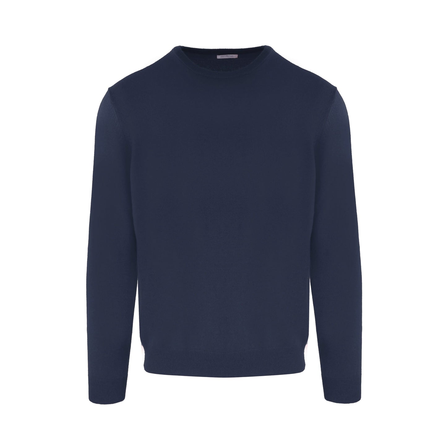Blauer Kaschmirpullover