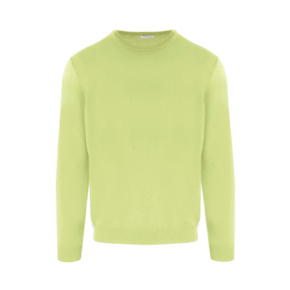 Gelber Kaschmirpullover
