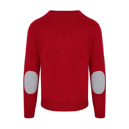 Pullover aus roter Wolle