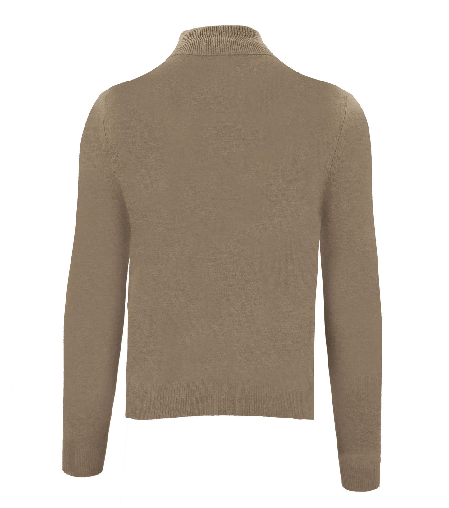 Beigefarbener Kaschmirpullover