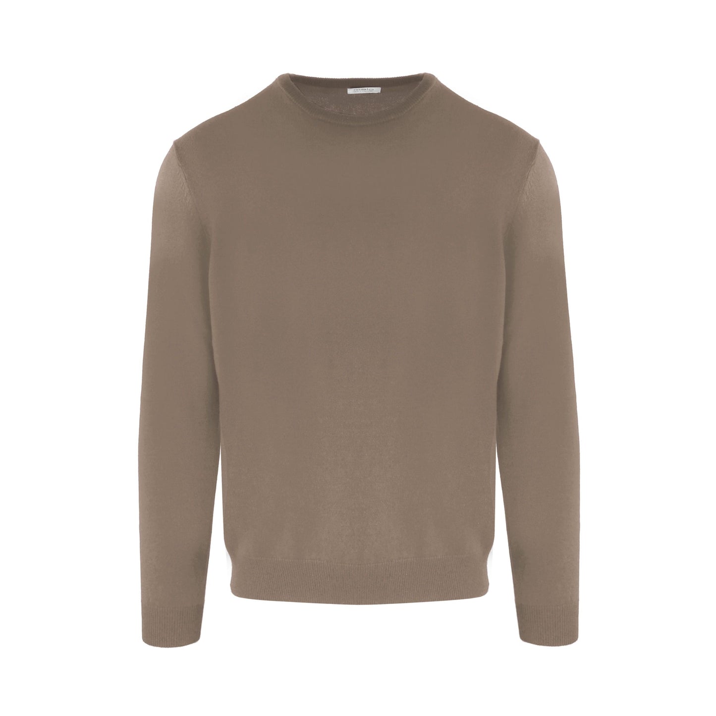 Beigefarbener Kaschmirpullover
