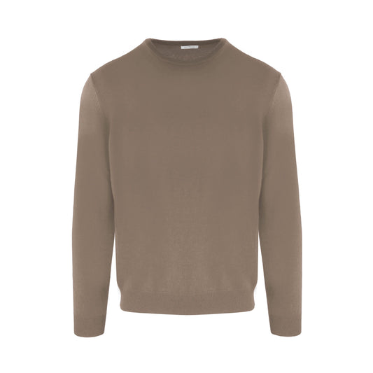 Beigefarbener Kaschmirpullover