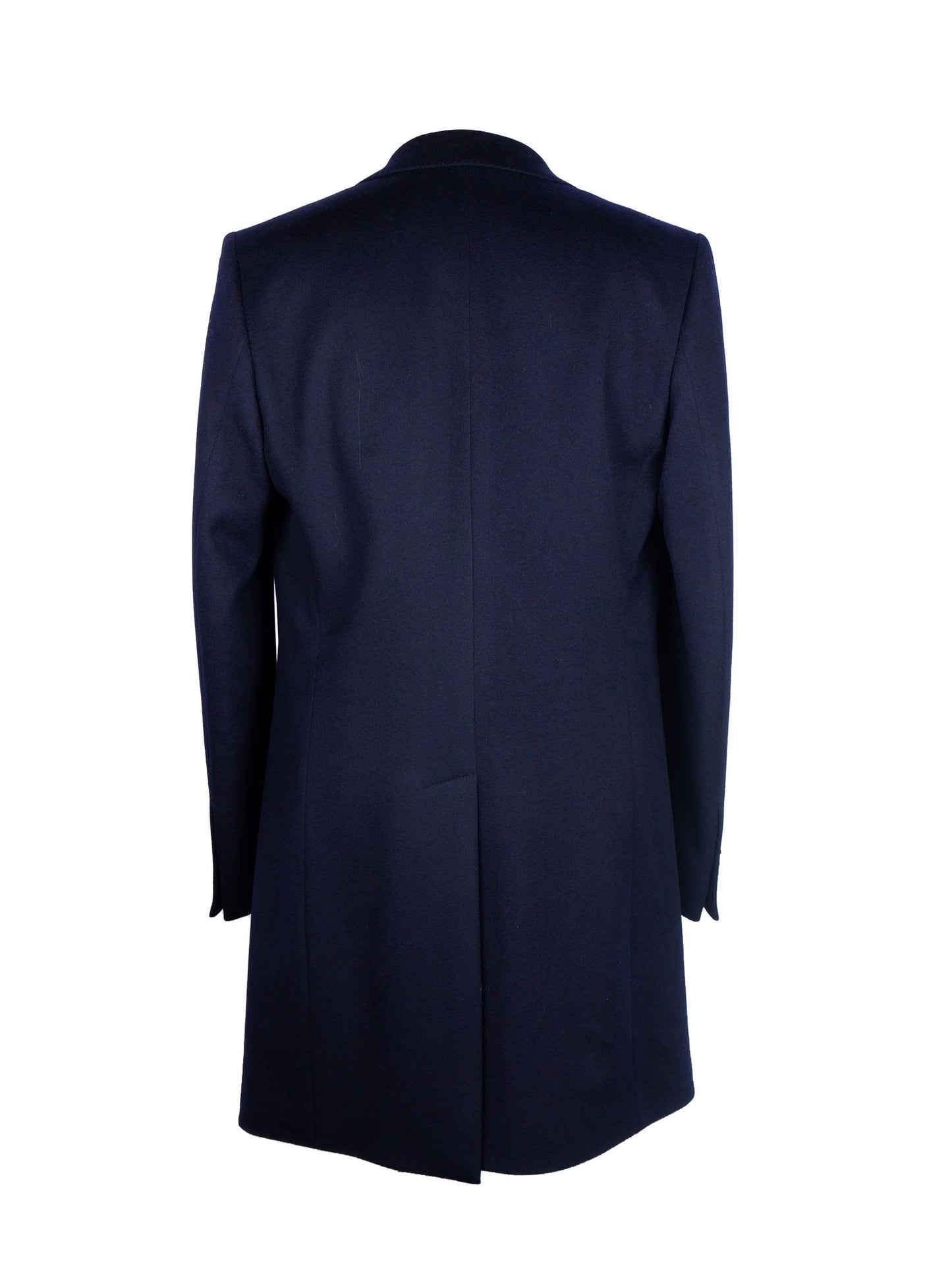 Jacke Vergine aus blauer Wolle