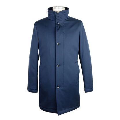 Jacke Vergine aus blauer Wolle