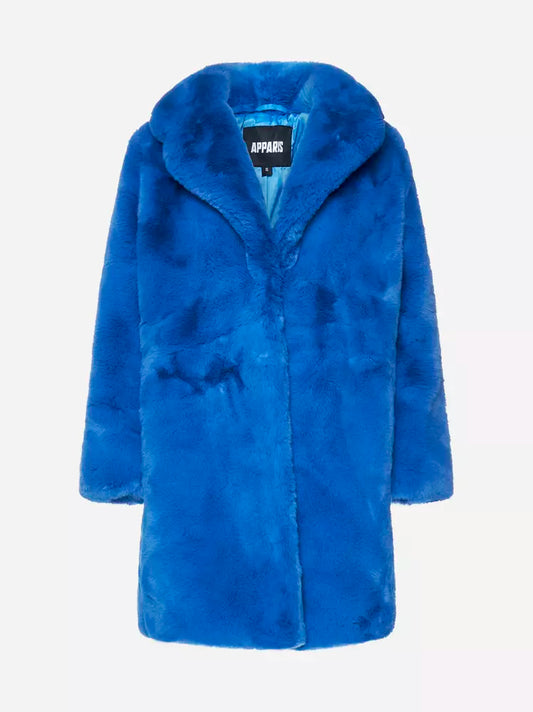 Blaue Polyester Jacken & Mantel