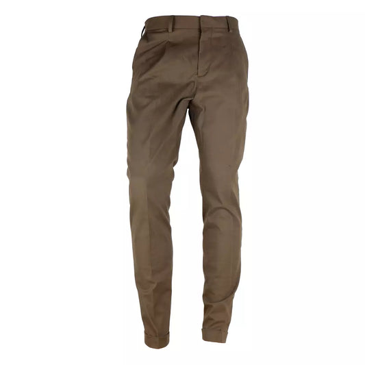 Jeans & Hose aus brauner Wolle
