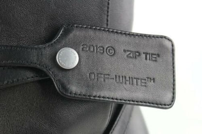 Schwarzes Leder Di Kalbsleder Stiefel