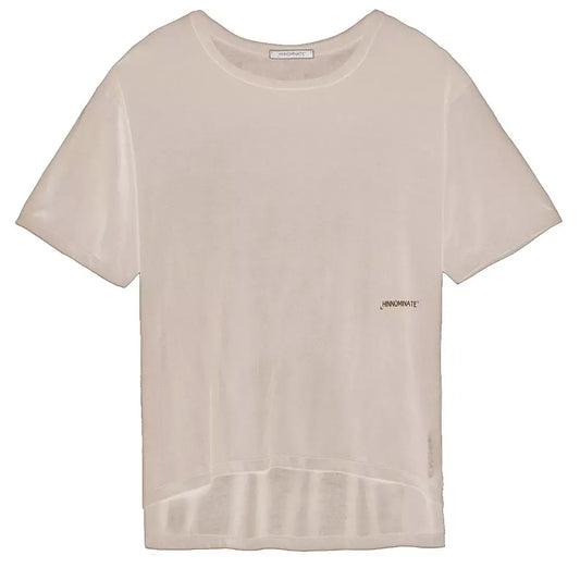 Beige Modal Oberteile & T-Shirt