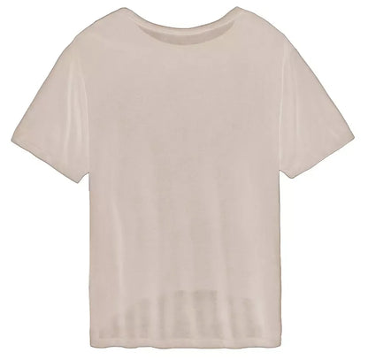 Beige Modal Oberteile & T-Shirt