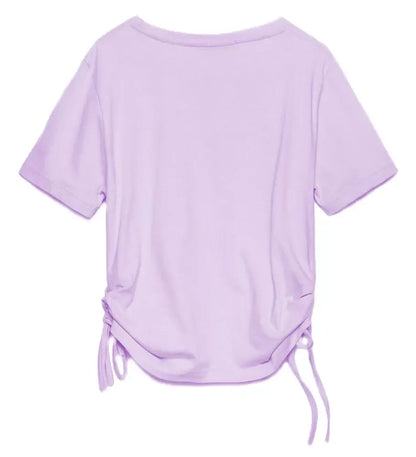Lila Baumwolle Tops & T-Shirt