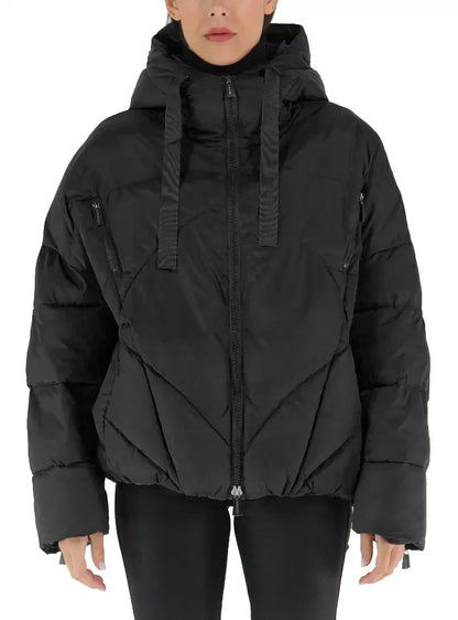 Schwarze Nylon Jacken & Mantel