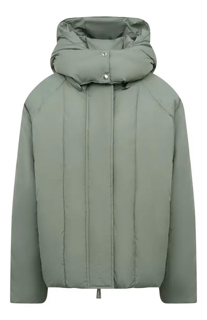 Graue Nylon Jacken & Mantel