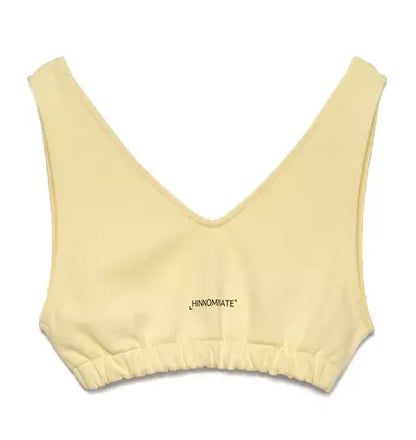Gelbe Baumwolle Tops & T-Shirt