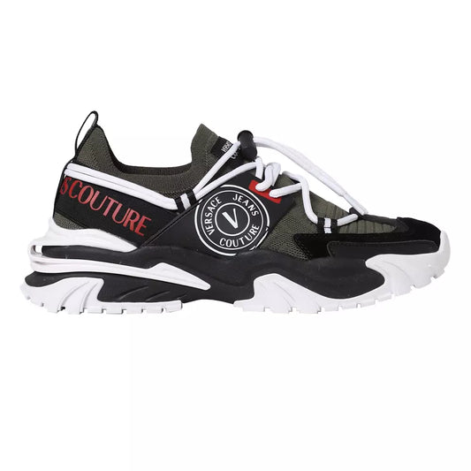Armee Leder Turnschuhe