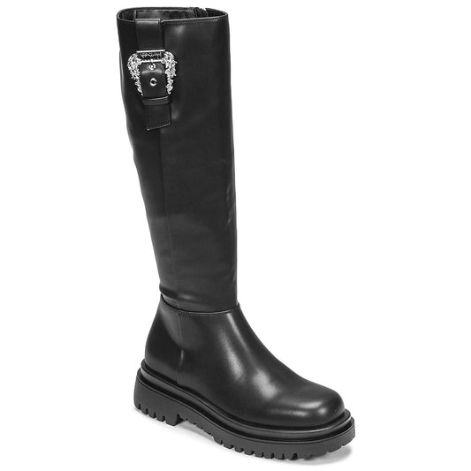 Schwarzer Polyethylen-Stiefel