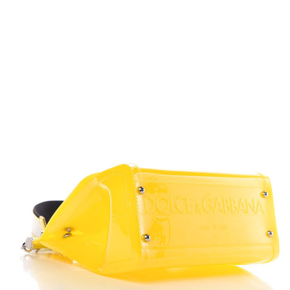 Gelbe Pvc Umhängetasche