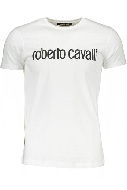 T-Shirt aus weißer Baumwolle