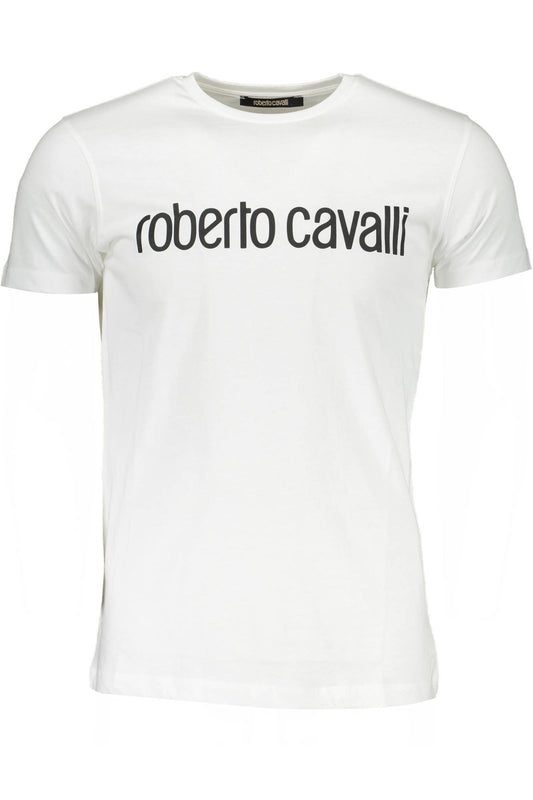 T-Shirt aus weißer Baumwolle