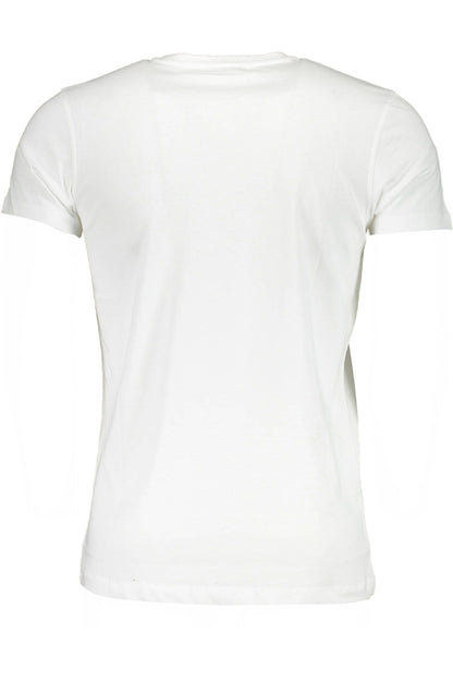 T-Shirt aus weißer Baumwolle