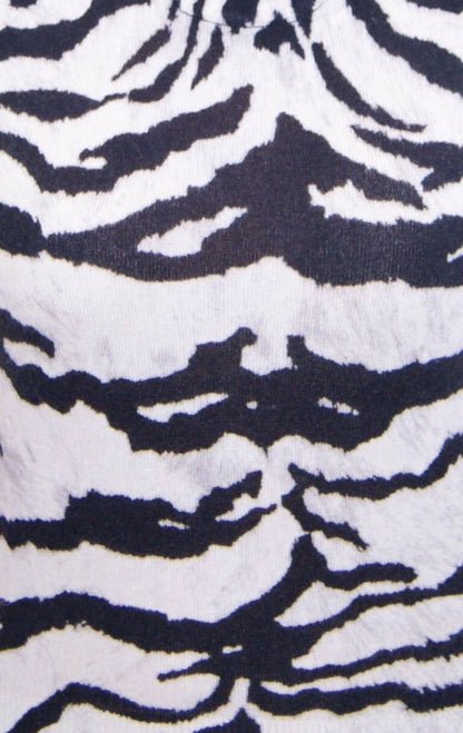 Zebra 100% Kaschmir Strickweste Tank Top