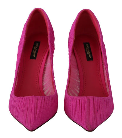 Rosa Tüll Stiletto High Heels Pumps Schuhe