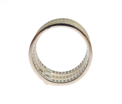 Authentic Womens Clear CZ 925 Sterling Silber Ring