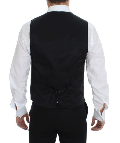 Graue Wolle Formal Dress Vest Gilet Weste