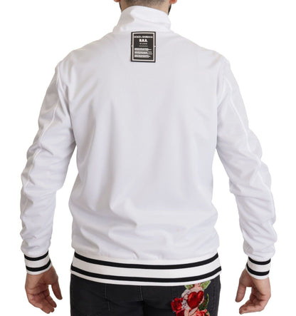 Weißer DG D.N.A. Zipper Stretch Pullover